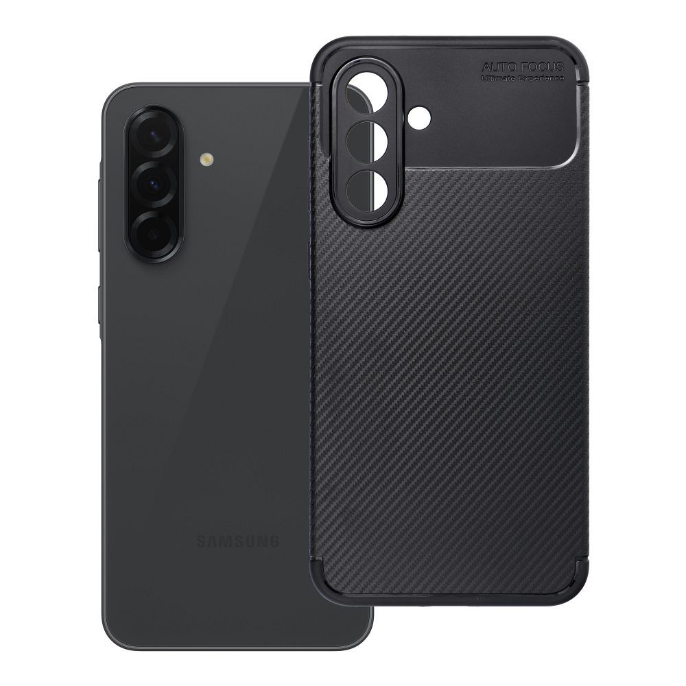 Suojakuori Samsung A36 5G:lle Carbon Premium musta