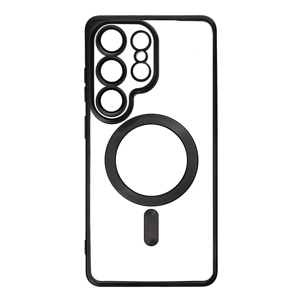 Suojakuori Samsung S26 ULTRA:lle Electro Mag Cover yhteensopiva MagSafen kanssa musta