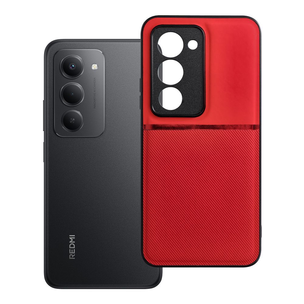 Suojakuori Xiaomi Redmi 15 4G / 5G (169mm):lle Noble punainen