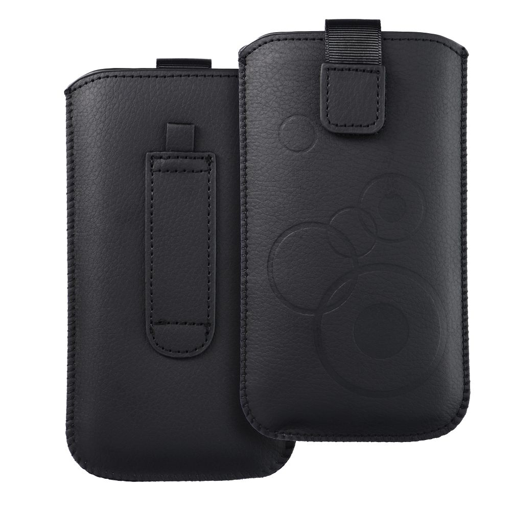 Deko Universaali Suojakuori - iPhone 6 Plus / 7 Plus / 8 Plus / XS Max / 11 Pro Max / Samsung S10+ / A10 / A32 / A50:lle musta