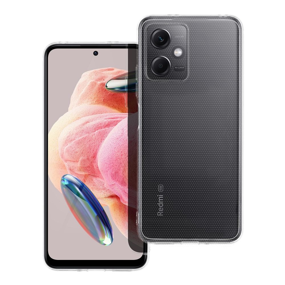 Case for Xiaomi Redmi Note 12 5G Clear Case 2 mm (camera protection) transparent