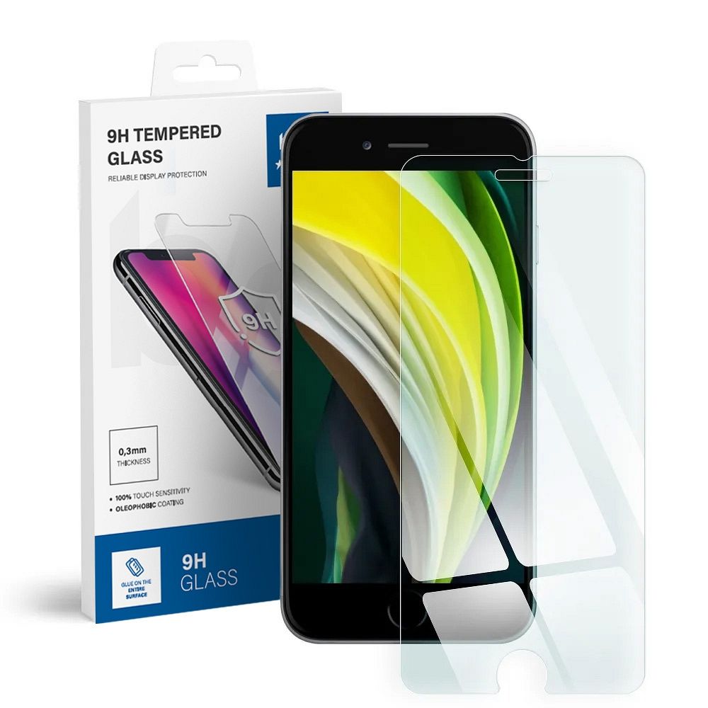 Tempered glass to iPhone 7 / 8 / SE 2020 Blue Star