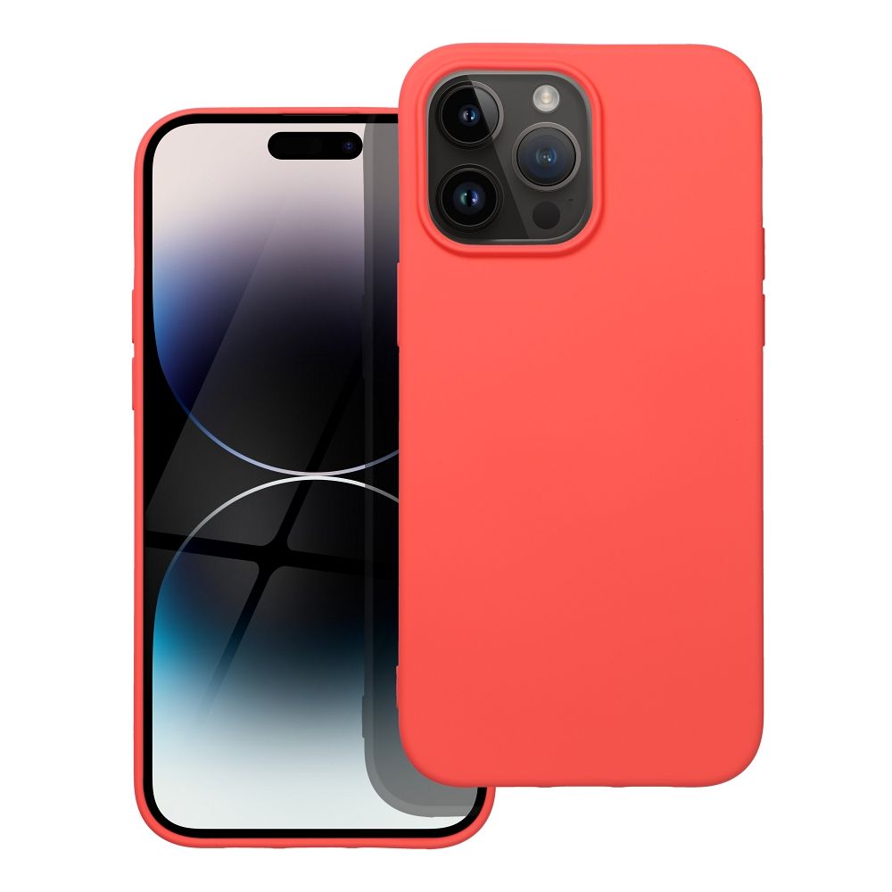 Silikoninen Suojakuori iPhone 14 PRO MAX:lle persikka