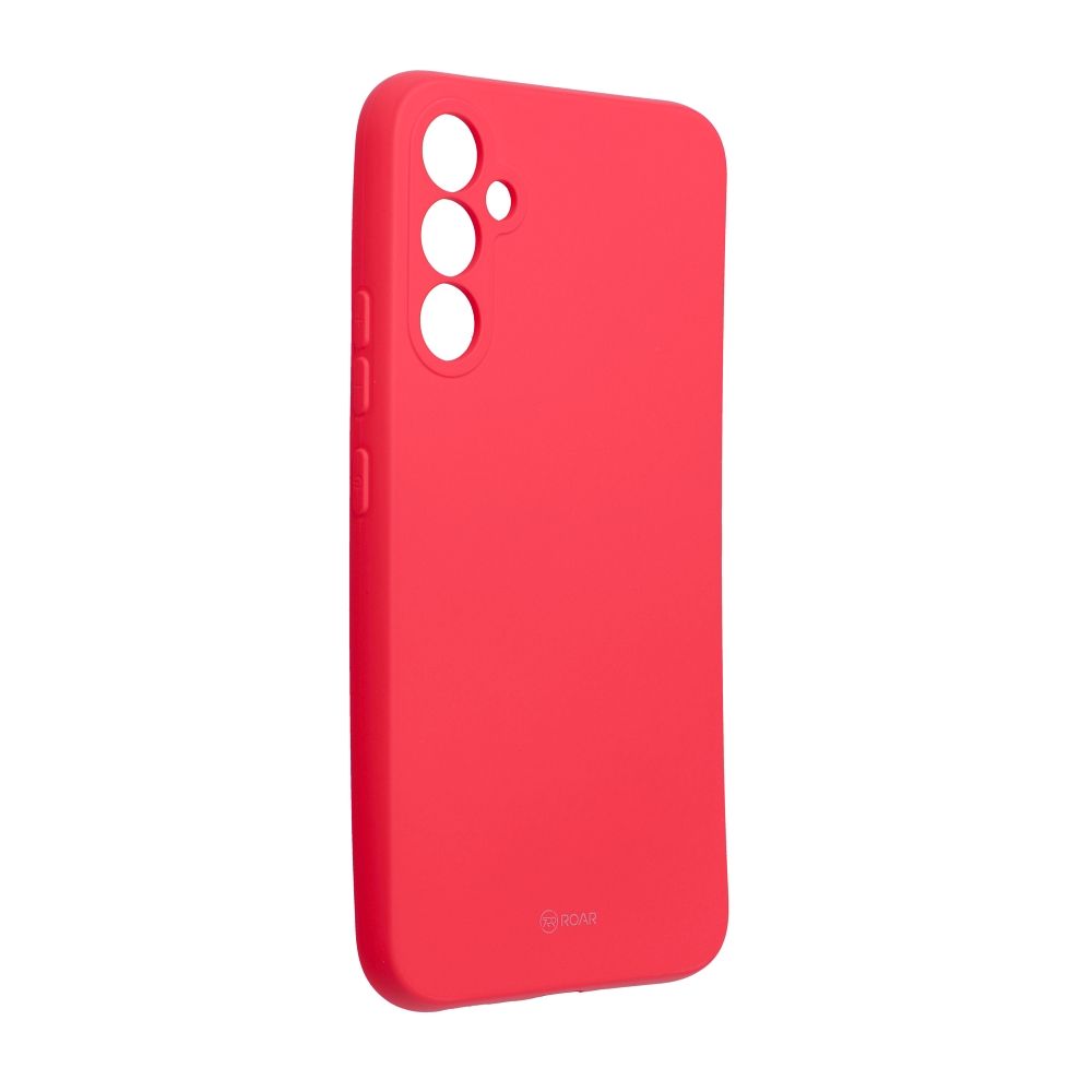 ROAR Suojakuori COLORFUL JELLY Samsung A34 5G:lle kirkkaan vaaleanpunainen