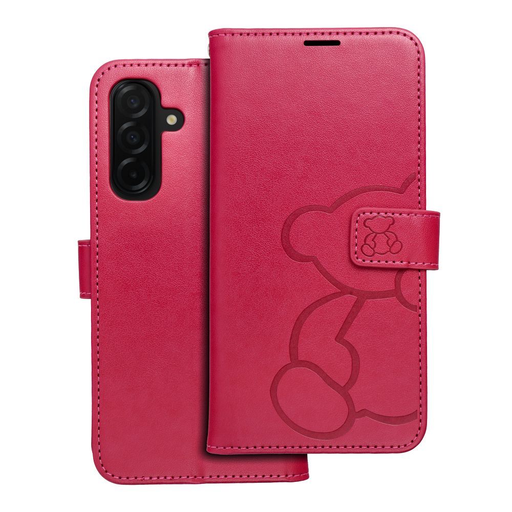 MEZZO-kirjakotelo SAMSUNG A26 5G nalle purppura