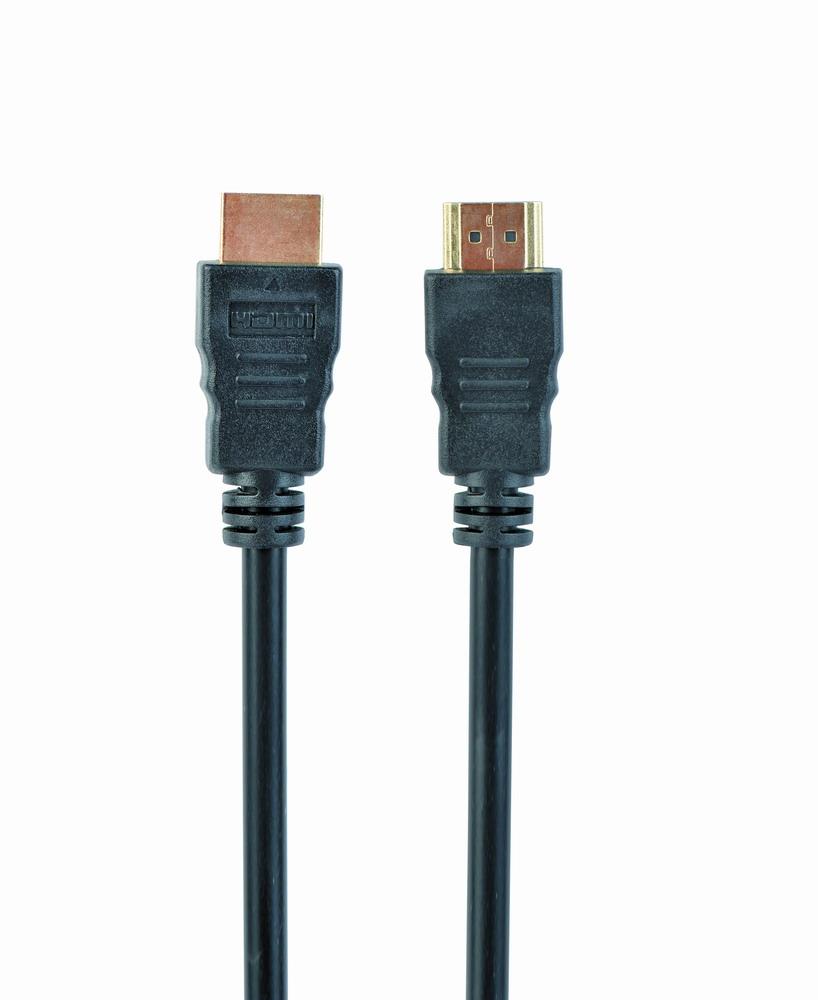Gembird CC-HDMI4-1M HDMI-kaapeli HDMI Type A (Standard) musta