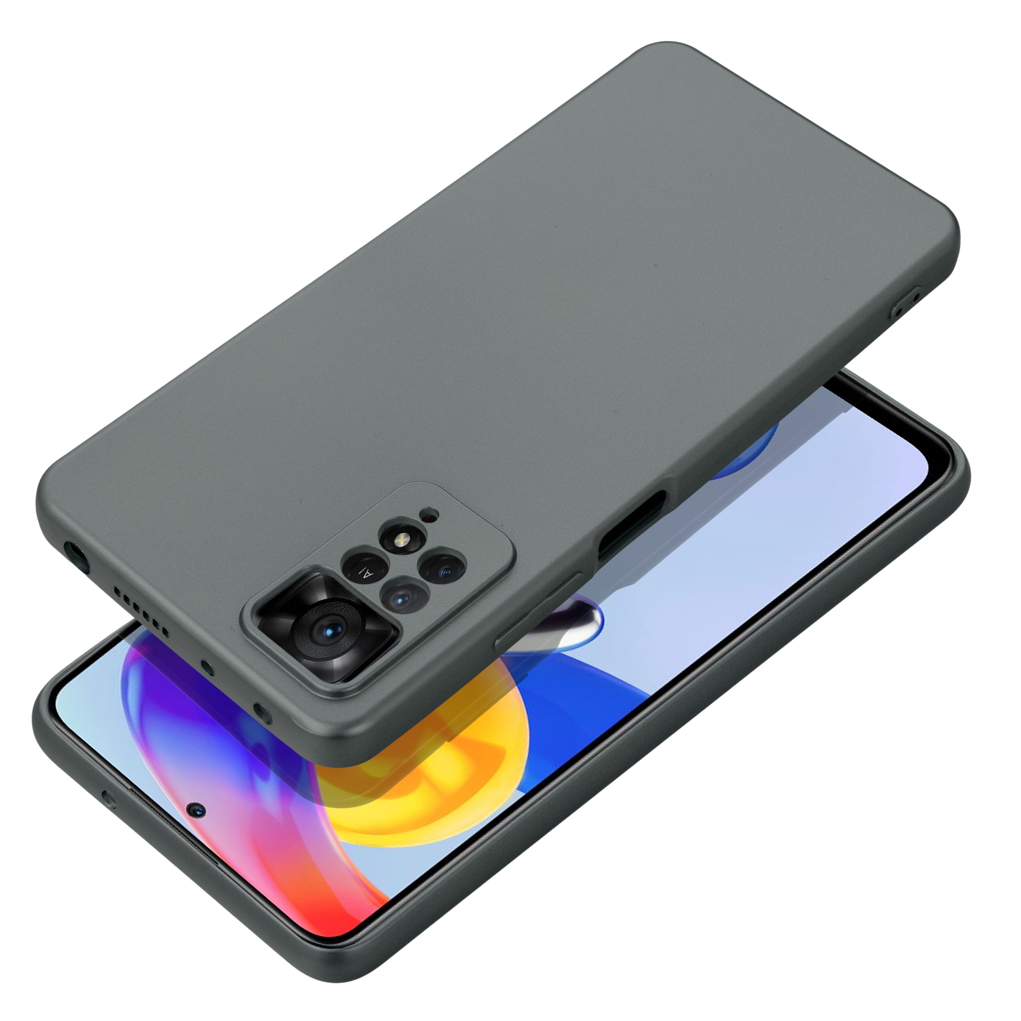 Metallinen Suojakuori Xiaomi Redmi Note 14 PRO 4G harmaa