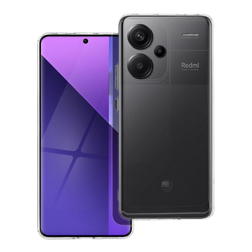 Suojakuori Xiaomi Redmi Note 13 PRO PLUS 5G:lle Forcell F-Protect läpinäkyvä