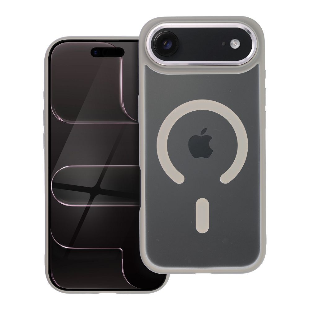 Suojakuori iPhone 17 AIR:lle Full Matte Mag Cover yhteensopiva MagSafe titaani