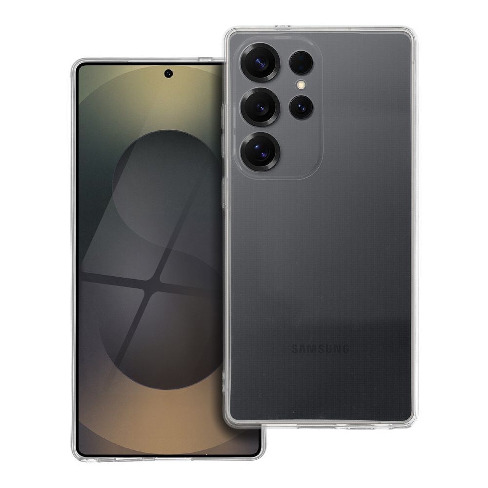 Suojakuori Samsung S25 ULTRA:lle - kirkas 2 mm Box läpinäkyvä