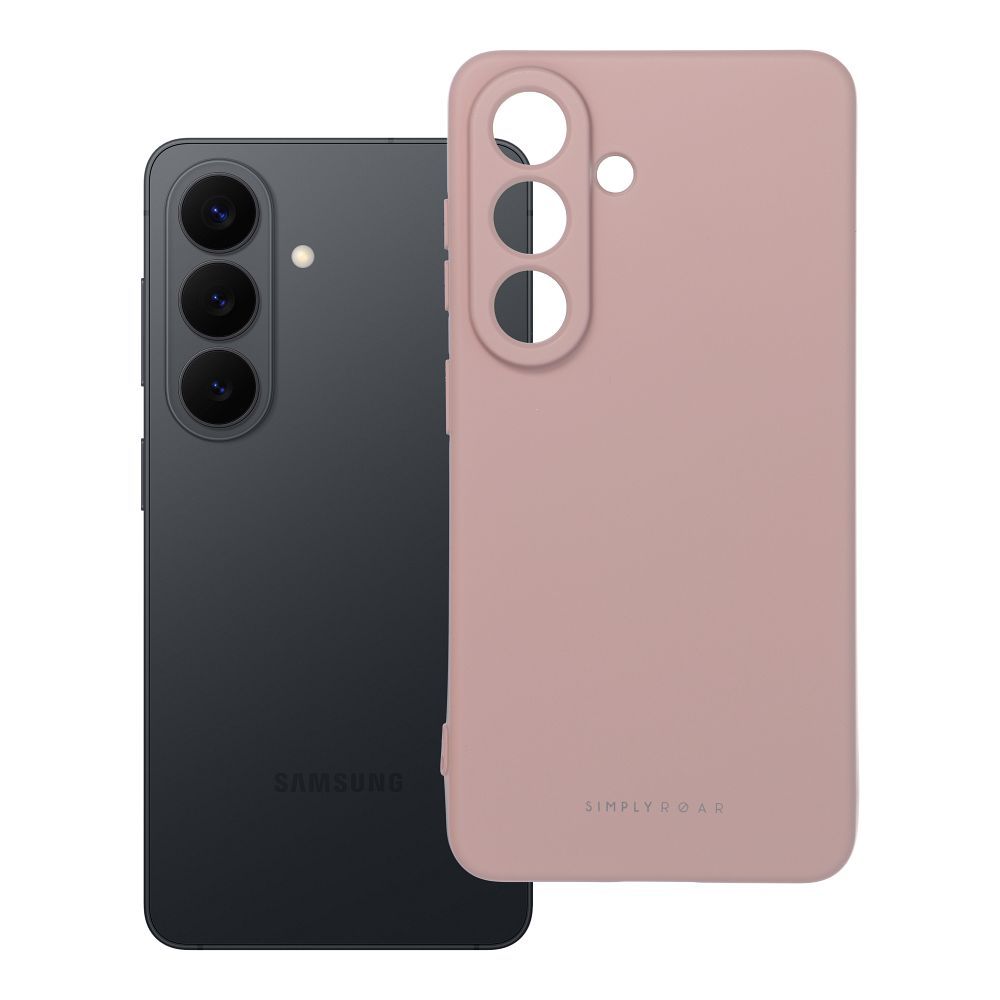 ROAR SPACE suojakuori Samsung S26:lle puuterinvaaleanpunainen