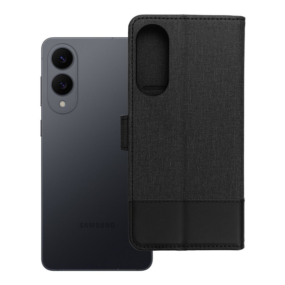 Flip-suojakuori Samsung S25 EDGE:lle Gomma Book musta