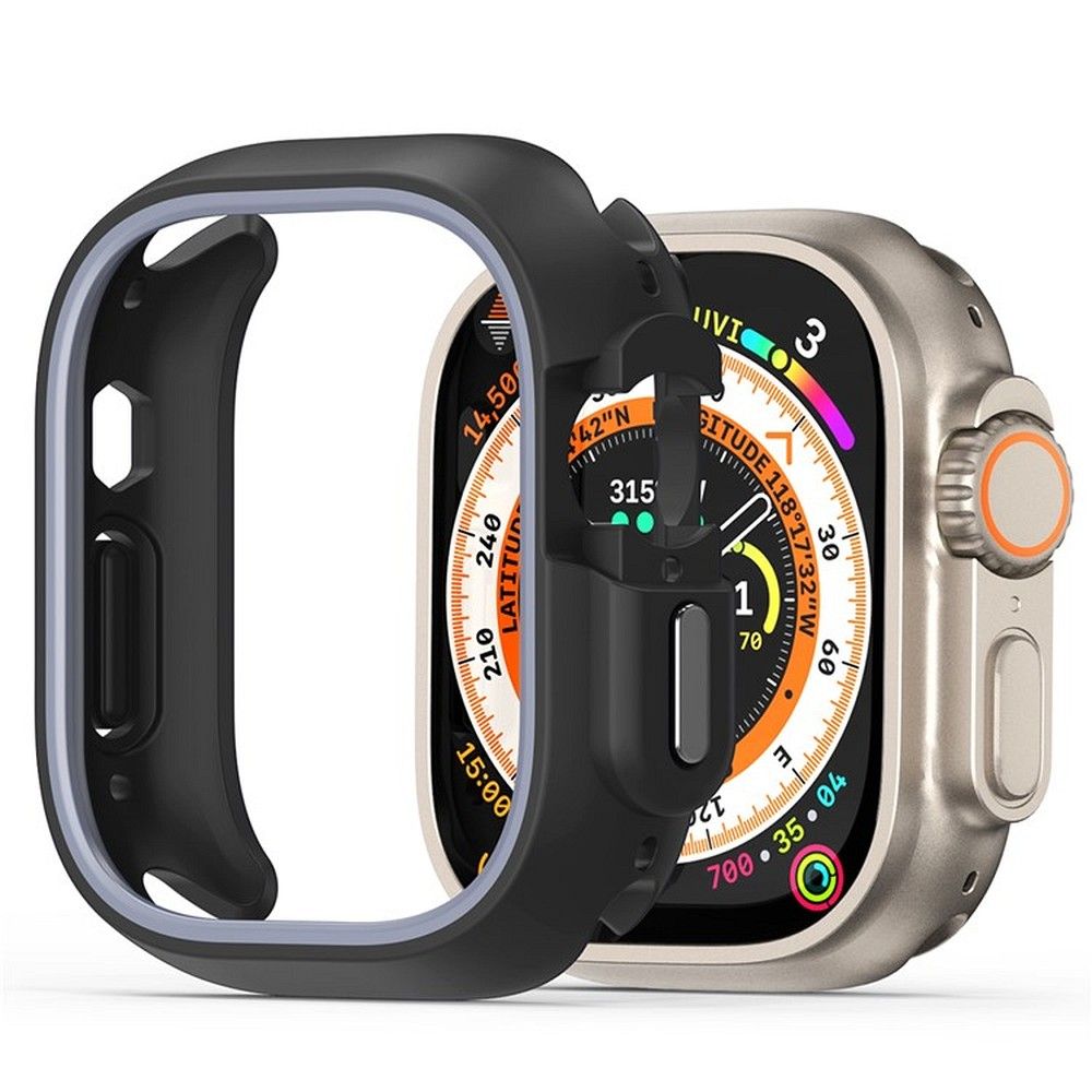 Dux Ducis BAMO suojakuori Apple Watch Ultra / Ultra 2 49 mm keskiyönharmaa