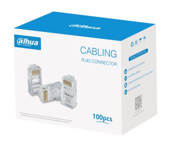 Kaapelin lisävaruste RJ45-liitin 100kpl/PFM976-531 DAHUA