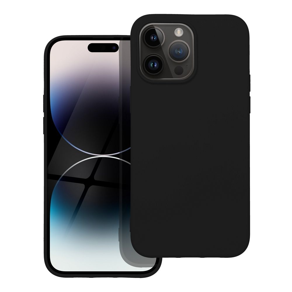 SILIKONINEN suojakuori puhelimelle IPHONE 14 Pro Max musta
