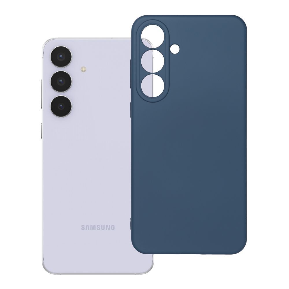 Silikoninen suojakuori Samsung S25 FE sininen
