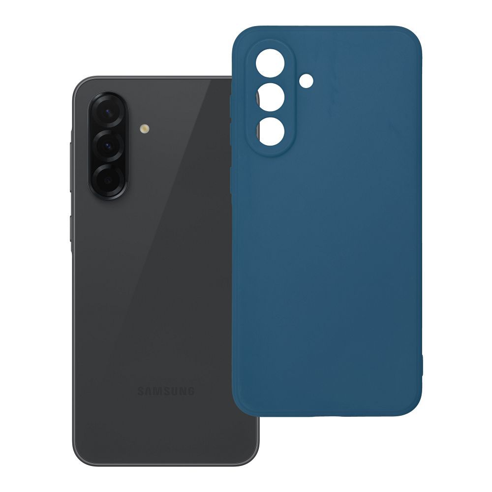Pehmeä suojakuori Samsung Galaxy A36 5G - tummansininen