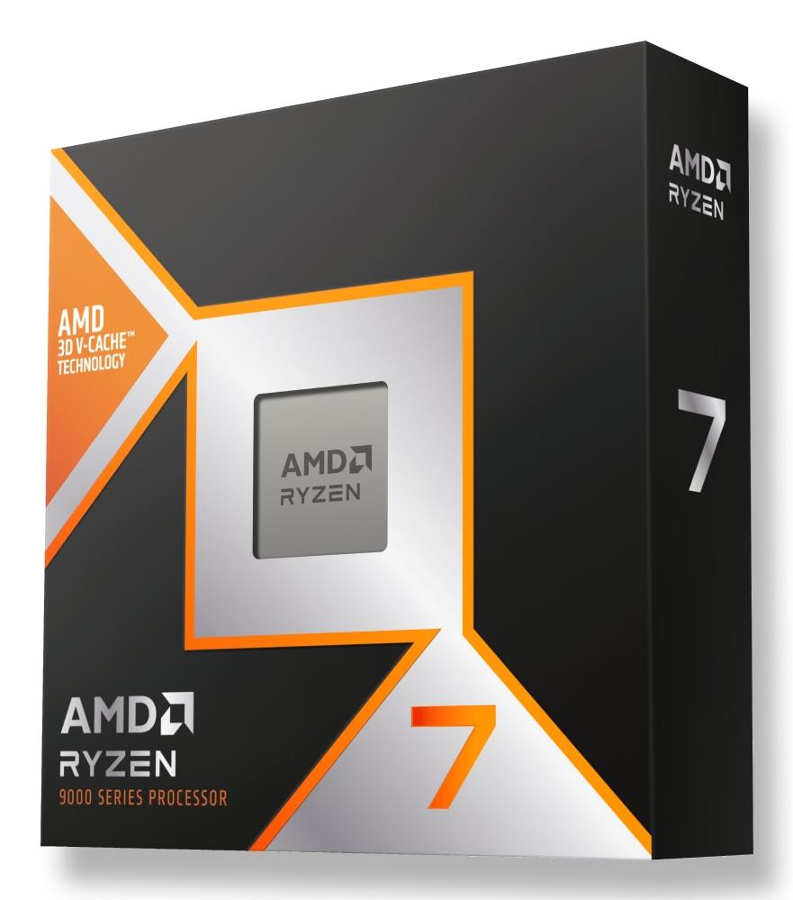 AMD Ryzen 7 9800X3D prosessori 4.7 GHz 104 MB L2 & L3 (100-100001084WOF) Box