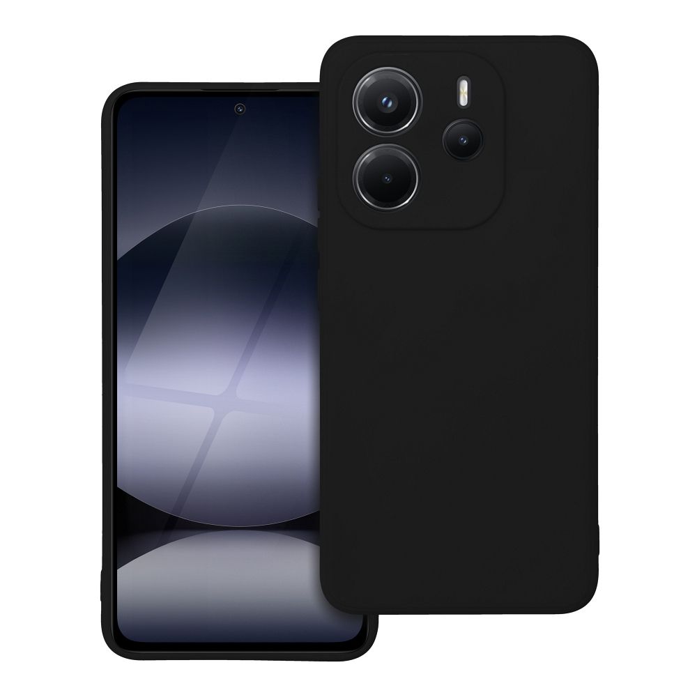 Pehmeä suojakuori XIAOMI Redmi Note 14 4G (GLOBAL - 164,84mm x 78,15mm x 8,16mm) musta
