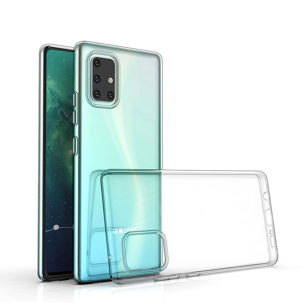 Case for Samsung A71 Clear Case 2 mm Box transparent