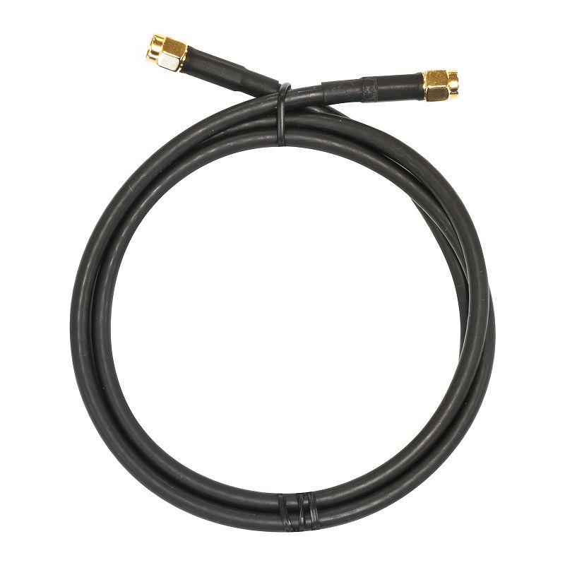 Mikrotik SMASMA koaksiaalikaapeli 1 m SMA musta