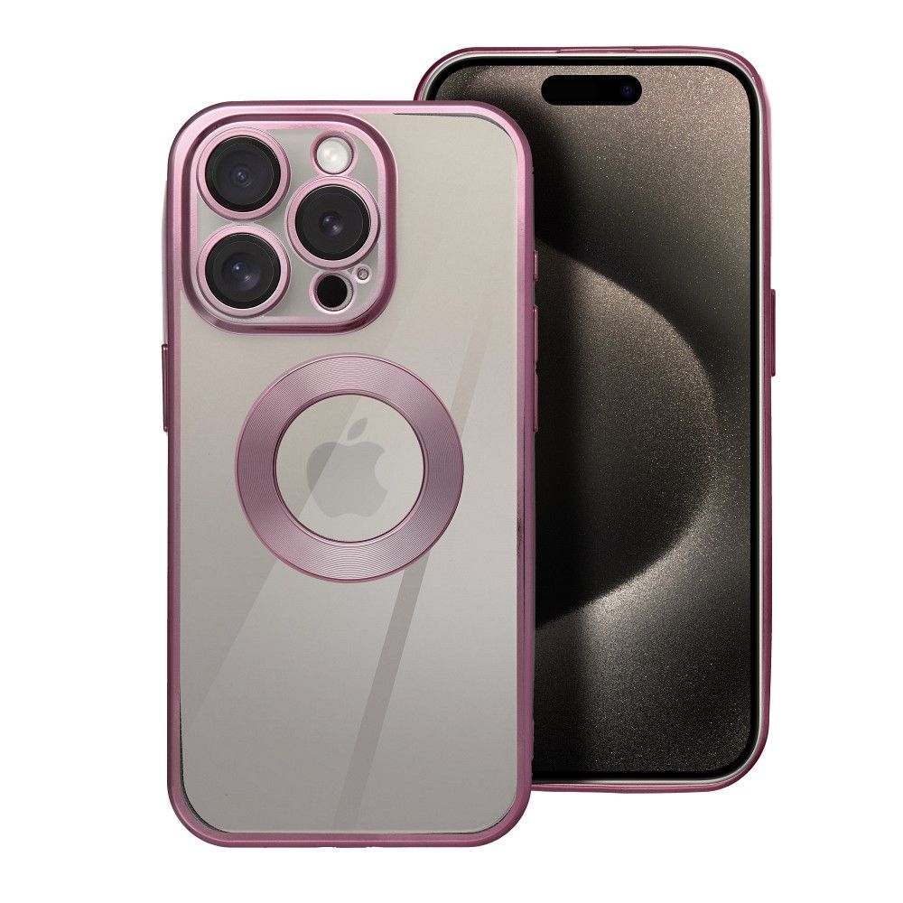 Glam Suojakuori iPhone 17 PRO:lle puuterivaaleanpunainen