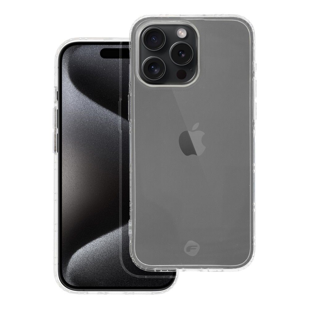 Suojakuori iPhone 15 PRO MAX:lle Forcell F-Protect Long Lasting kirkas