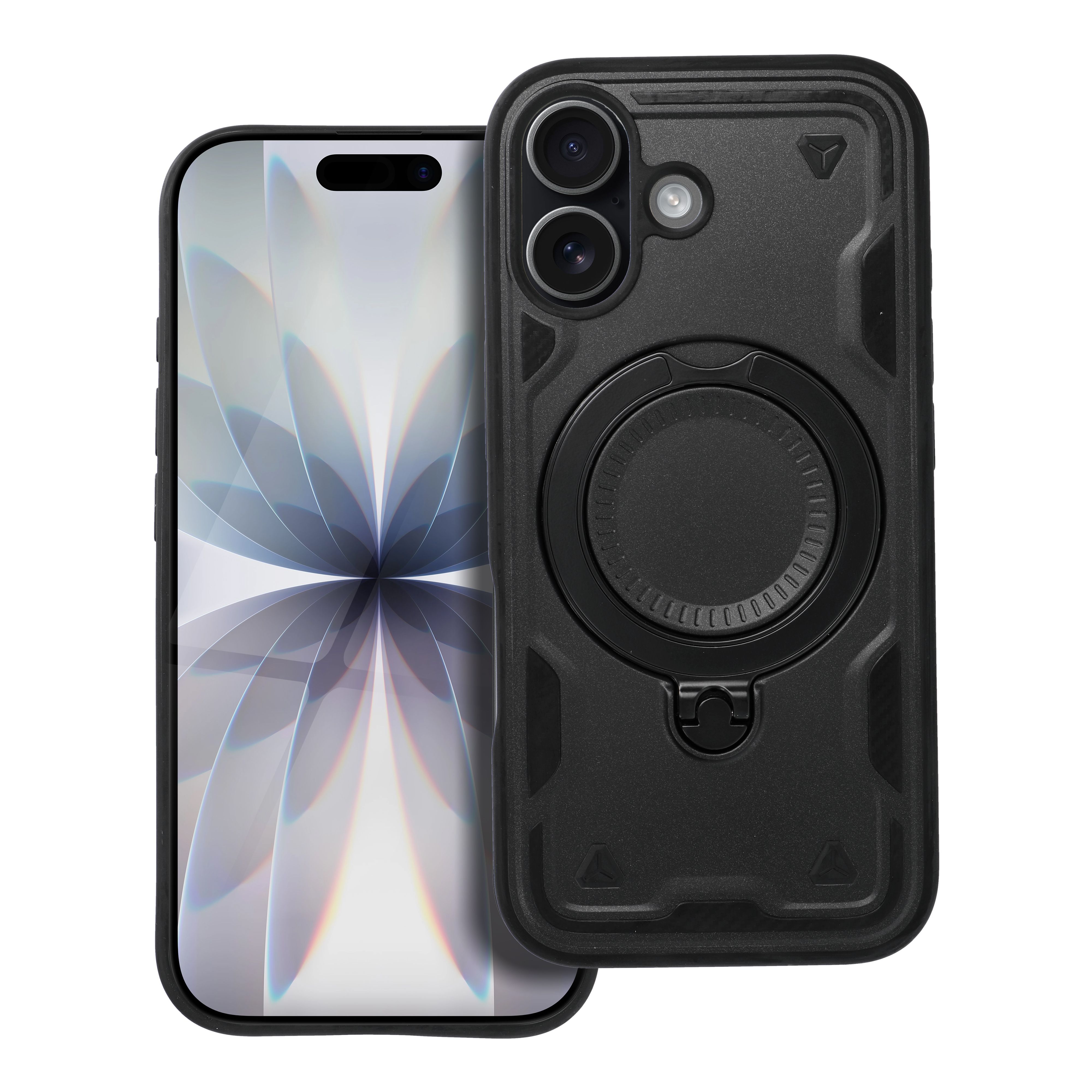 Suojakuori iPhone 17:lle Frost Armor musta