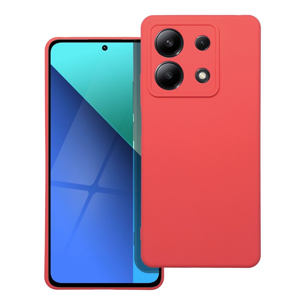 Silikoninen suojakuori Xiaomi Redmi Note 13 5G persikka