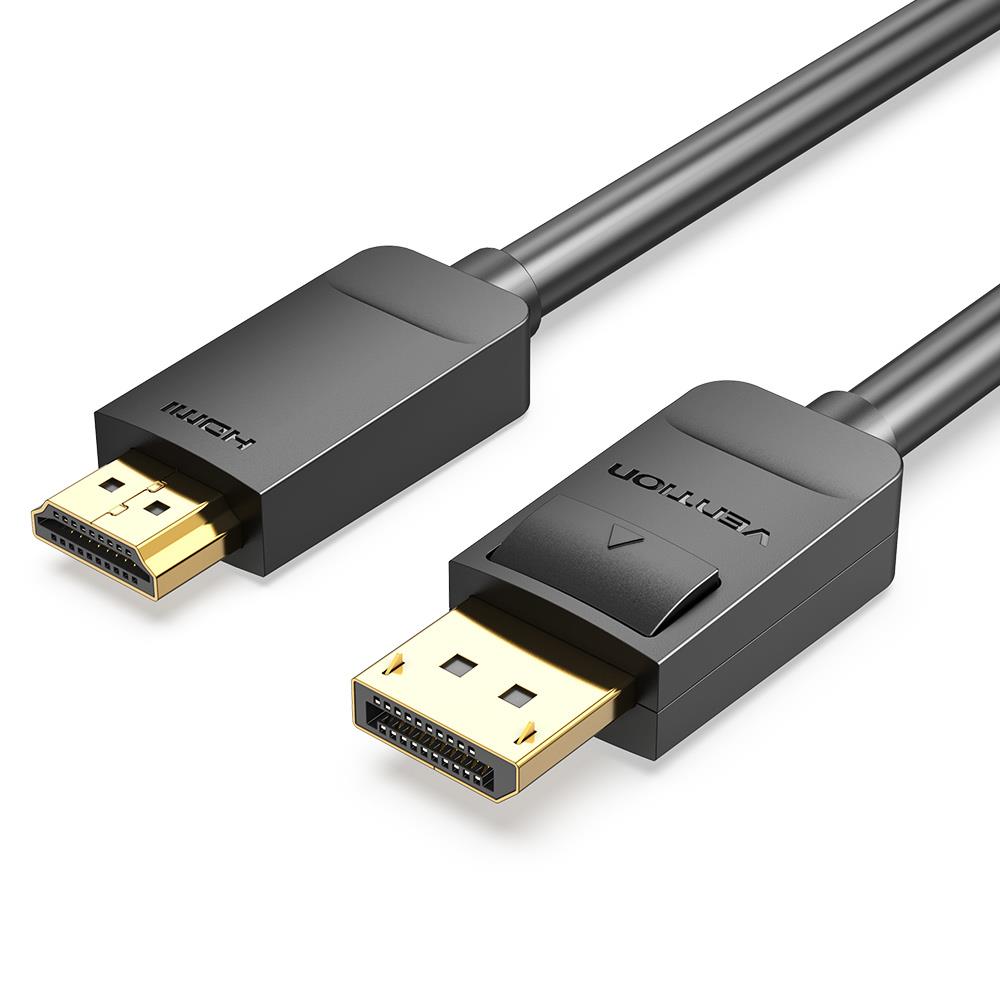 VENTION HADBH DP - HDMI -kaapeli 2m / musta