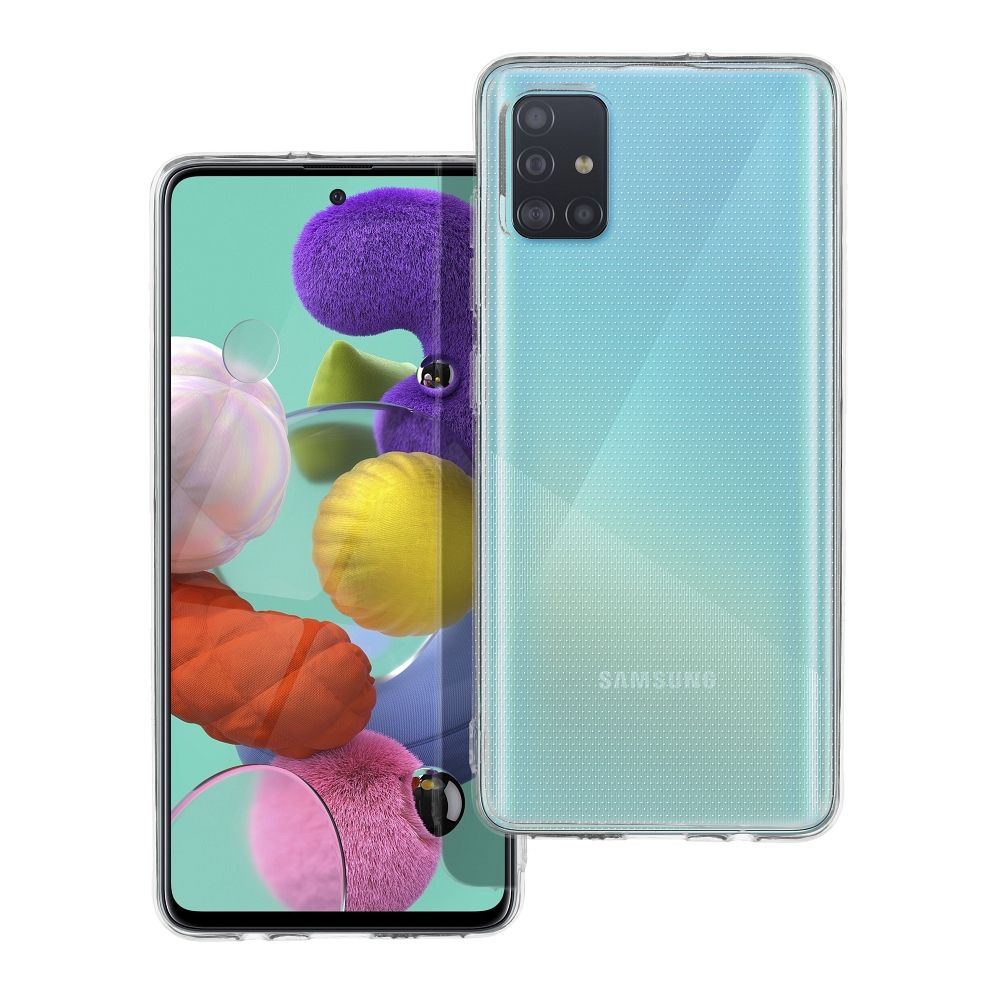 Läpinäkyvä Suojakuori Samsung A51:lle 2 mm