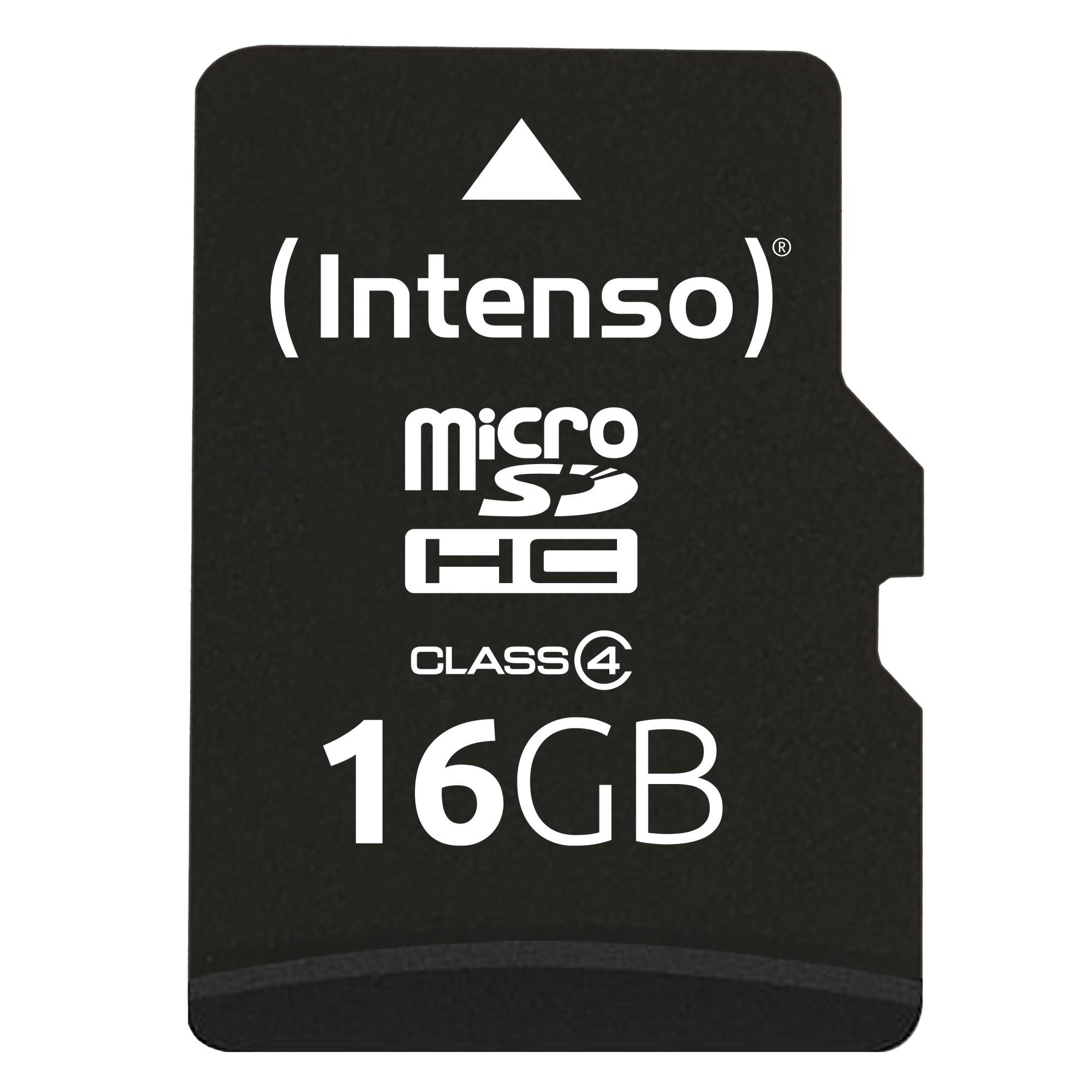 Muistikortti Micro SDHC 16GB C4/3403470 INTENSO