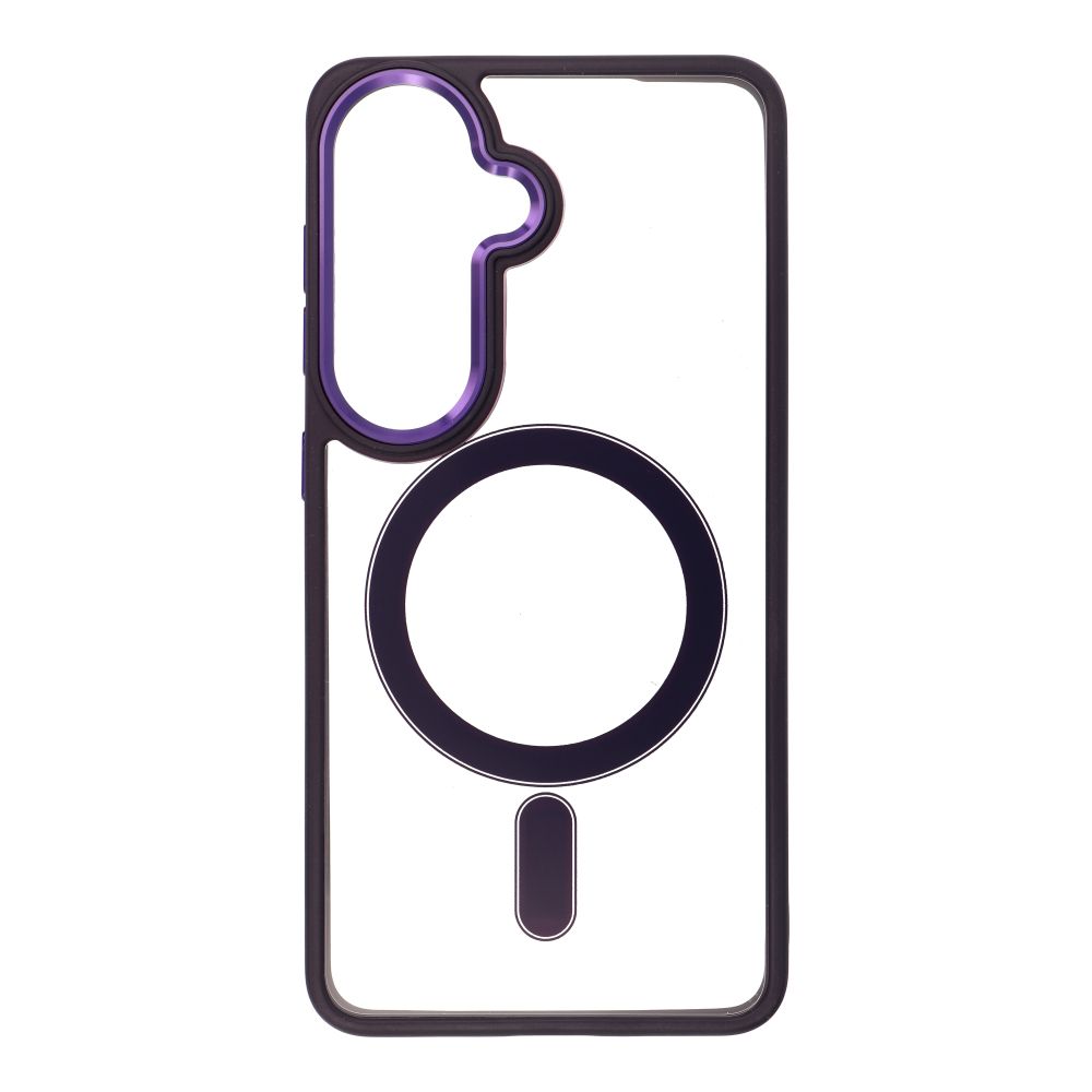 Suojakuori Samsung S26:lle Color Edge Mag Cover yhteensopiva MagSafe violetti