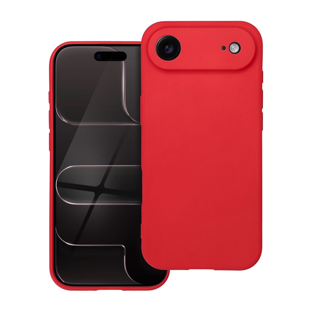 Pehmeä suojakuori IPHONE 17 Air - punainen