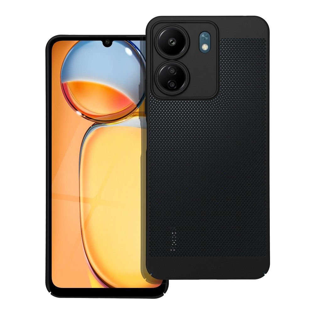 Suojakuori Xiaomi Redmi 13C / Poco C65:lle Breezy musta