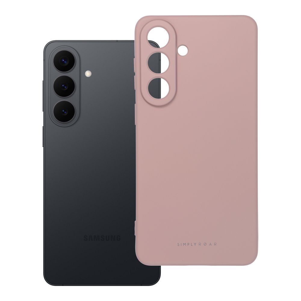 ROAR SPACE suojakuori Samsung S26 Plus:lle puuterinvaaleanpunainen