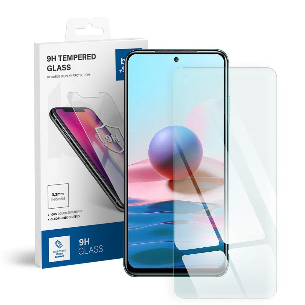 Suojalasi - sininen - XIAOMI Redmi Note 10