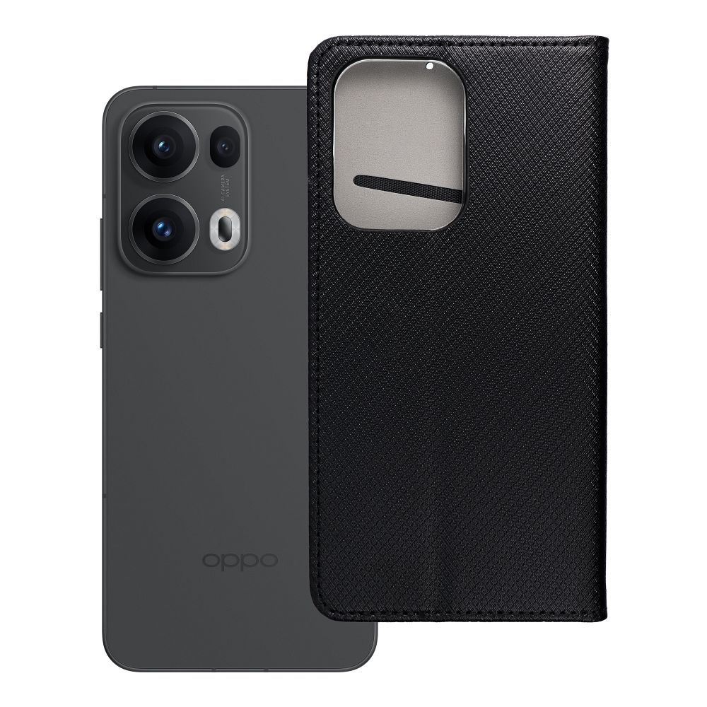 SMART CASE kirjakotelo OPPO RENO 13 PRO 5G musta