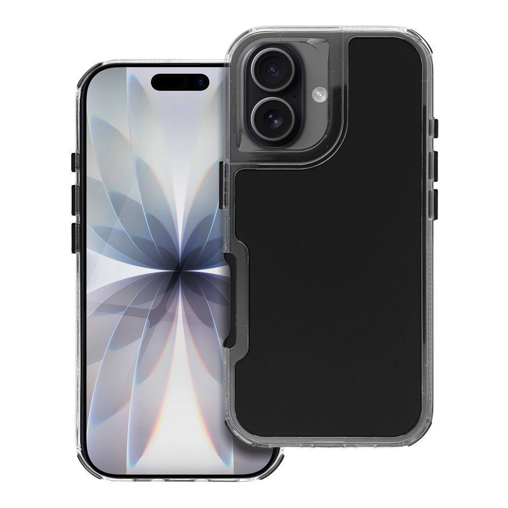 Matrix Suojakuori iPhone 17:lle musta