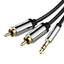 Audiokaapeli 3,5mm – 2x RCA 1,5m BCFBG VENTION