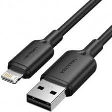 Kaapeli USB 2.0 – Lightning 2m musta LAMBH VENTION
