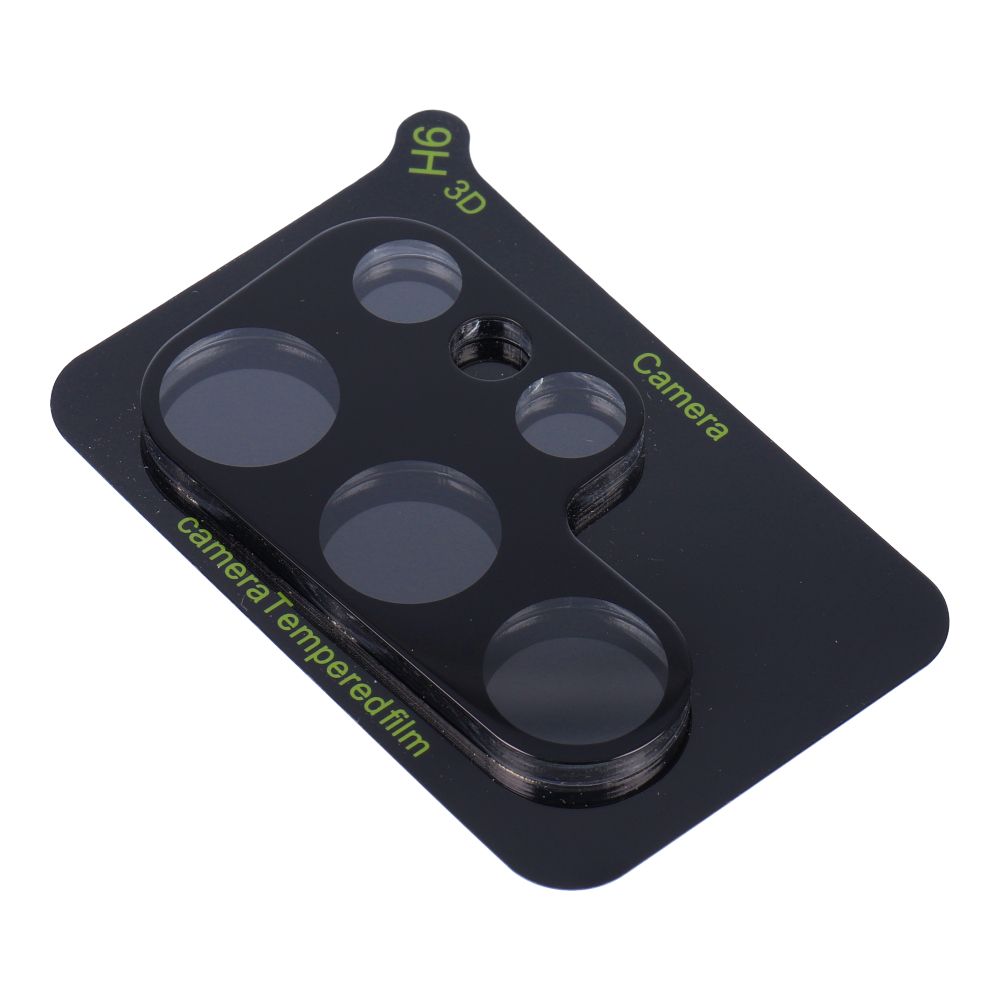 5D Full Glue Tempered Glass Camera Lens for Samsung S24 ULTRA black