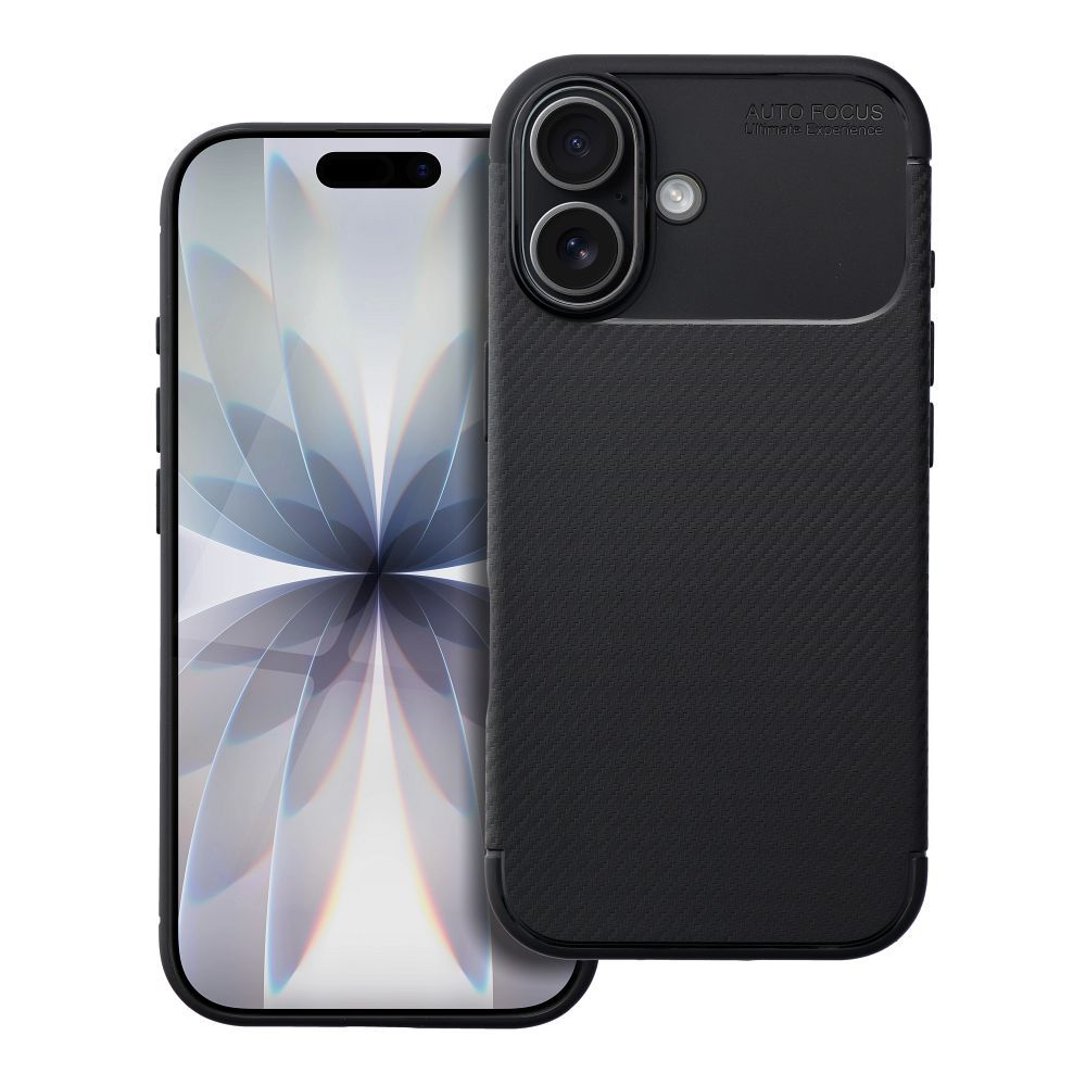 Suojakuori iPhone 17:lle Carbon Premium musta