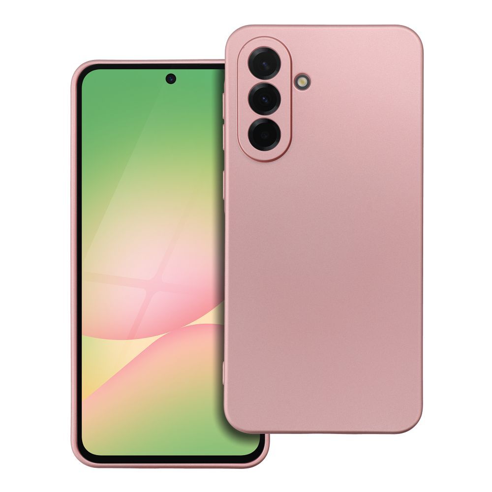 Metallinen Suojakuori Samsung A56 5G vaaleanpunainen