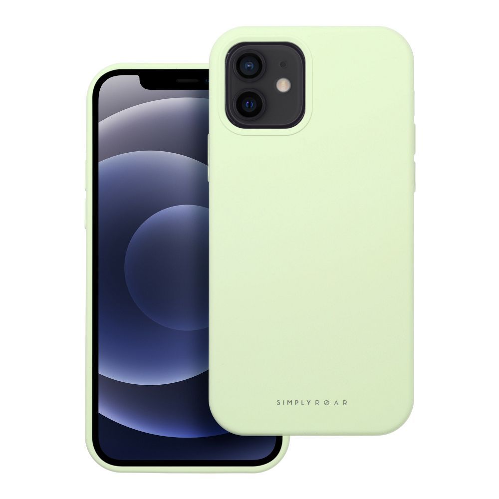 ROAR Suojakuori CLOUD SKIN iPhone 12:lle vaaleanvihreä