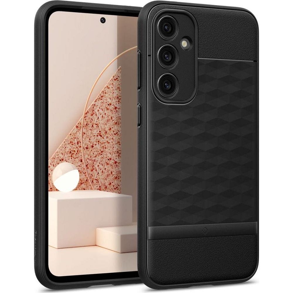 Caseology PARALLAX Suojakuori SAMSUNG S23 FE:lle mattamusta