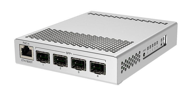 MIKROTIK PoE ports 1 CRS305-1G-4S+IN (Switch)