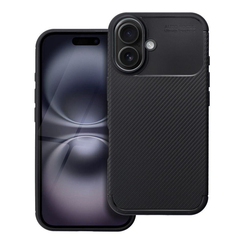 Suojakuori iPhone 16:lle Carbon Premium musta