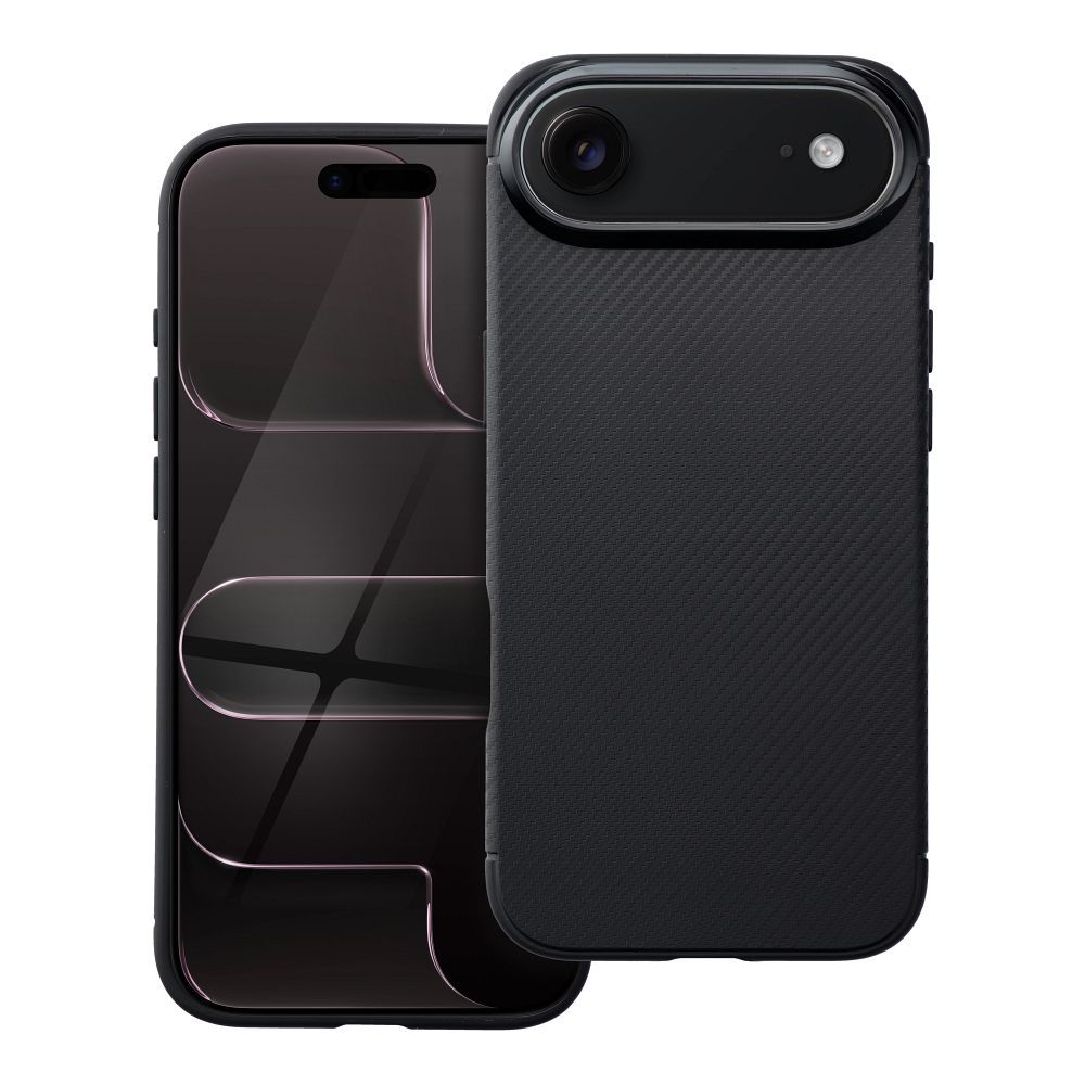 Suojakuori iPhone 17 AIR:lle Carbon Premium musta