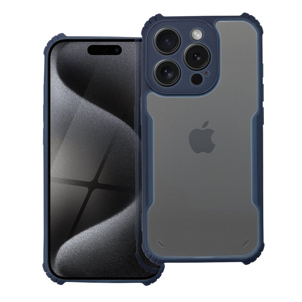 Suojakuori iPhone 16:lle Anti-Drop musta